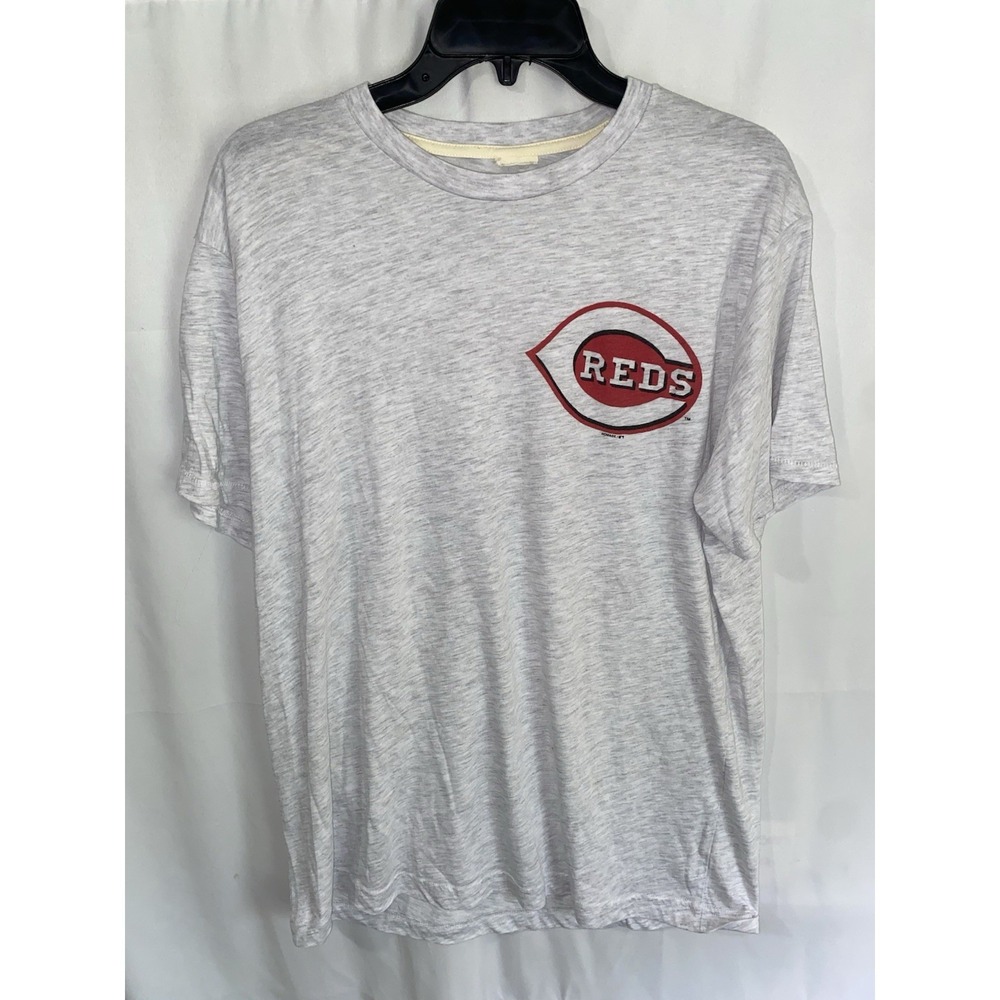 Homage Cincinnati‎ Reds Heather Gray T Shirt Large